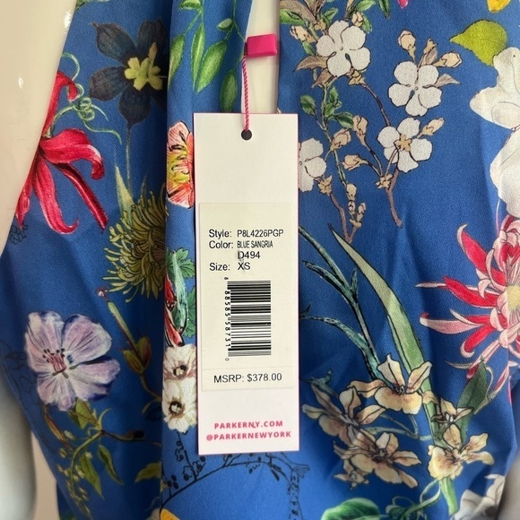 Parker Jolene Mini Dress Blue Sangria - Picture 8 of 12